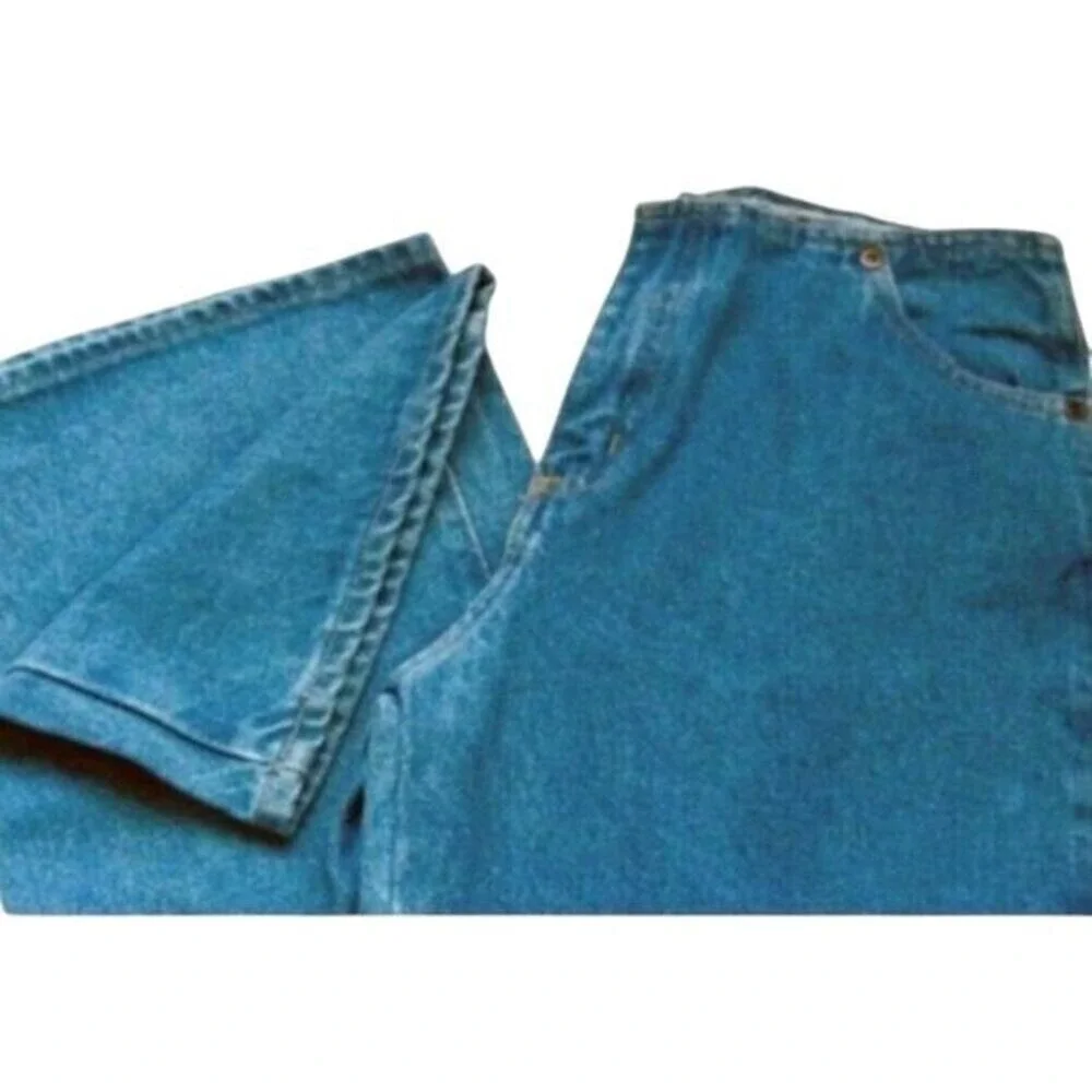 Stella Carakasi Boyfriend Jeans Women Size 8 Blue‎ High Rise Straight Leg Denim